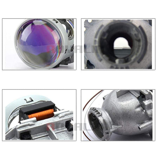 Planet Gates Car-styling Blue Hella 3R G5 Bi-xenon Headlights D2S Projector 3" Universal Auto D1S D2H Xenon Lamp Metal Lens Retrofit