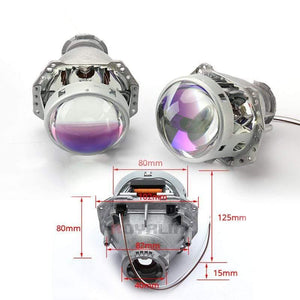 Planet Gates Car-styling Blue Hella 3R G5 Bi-xenon Headlights D2S Projector 3" Universal Auto D1S D2H Xenon Lamp Metal Lens Retrofit