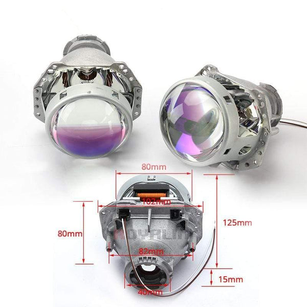 Planet Gates Car-styling Blue Hella 3R G5 Bi-xenon Headlights D2S Projector 3" Universal Auto D1S D2H Xenon Lamp Metal Lens Retrofit