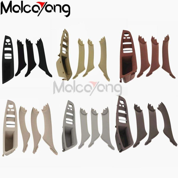 Planet Gates Car Styling Left Hand Drive LHD For BMW 5 series F10 F11 F18 520i Car Interior Inner Door Handle Panel Pull Trim Cover Storage B