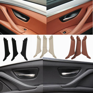 Planet Gates Car Styling Left Hand Drive LHD For BMW 5 series F10 F11 F18 520i Car Interior Inner Door Handle Panel Pull Trim Cover Storage B