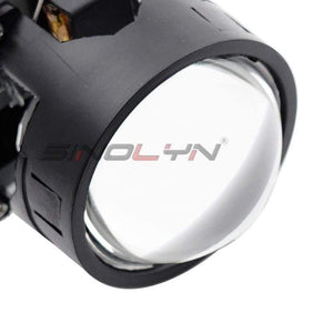 Planet Gates Car Styling LHD RHD Retrofit WST Mini HID H1 2.5 inch Bi-xenon Projector Lens Headlight lenses fits H4 H7,Use H1 Bulb