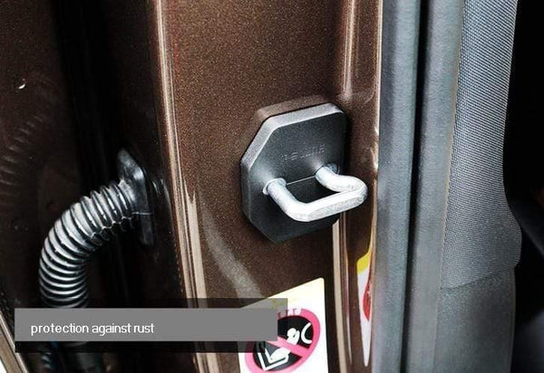 Planet Gates Car Styling Plastic Cover Door Limit Cover Door Lock Protective Cover Decoration Sticker For VOLVO 2016 2017 2018 XC90 V90 S90