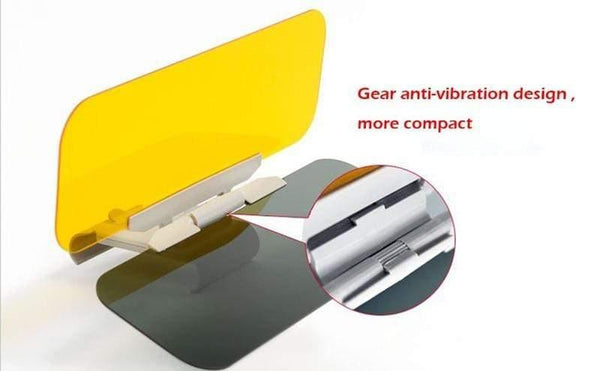 Planet Gates Car Sunshade Day and Night Sun Visor Anti-dazzle Goggles Clip-on Driving Vehicle Shield for Clear View Visor