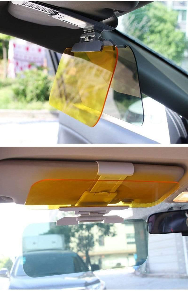 Planet Gates Car Sunshade Day and Night Sun Visor Anti-dazzle Goggles Clip-on Driving Vehicle Shield for Clear View Visor