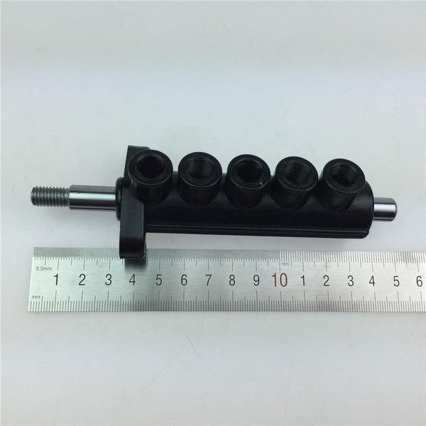 Planet Gates Car tire repair tools Tire removal machine parts five-way valve 10 * 37 * 145mm hanging valve
