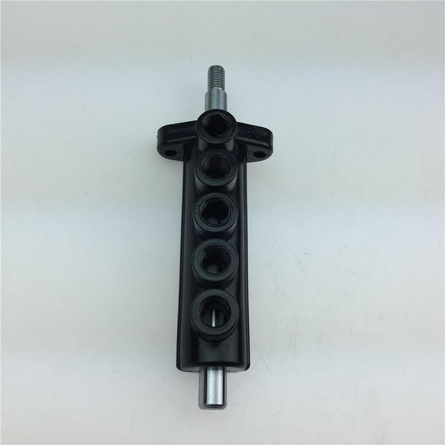 Planet Gates Car tire repair tools Tire removal machine parts five-way valve 10 * 37 * 145mm hanging valve