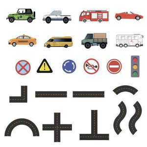 Planet Gates car track bath toys Baby Puzzle Bath Toy EVA Alphanumeric Letter Paste Kindergarten Cognitive jigsaw Bathroom Early Education DIY Sticker Kids Toys