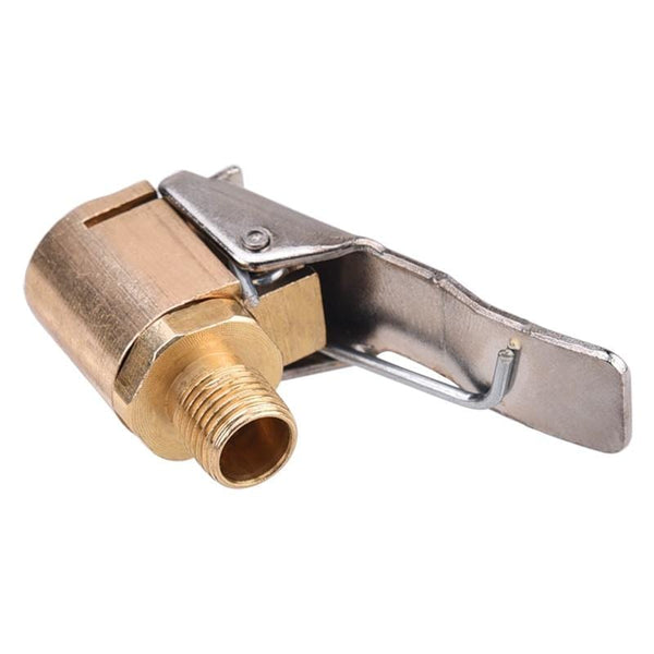 Planet Gates Car Truck Brass Air Pump Chuck Tyre Valve 8mm Pump Valve Clip  Clip Clamp Connector Adapter