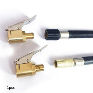 Planet Gates Car Truck Brass Air Pump Chuck Tyre Valve 8mm Pump Valve Clip  Clip Clamp Connector Adapter