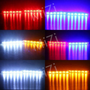 Planet Gates Car Truck Emergency Light Flashing Firemen Lights 4*6 Led Car-Styling Ambulance Police Light Strobe Warning Light DC 12V