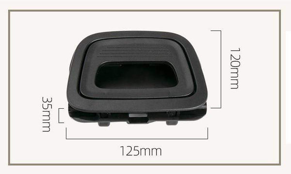 Planet Gates Car Trunk Mat Floor Handle Cover For Mercedes Benz E Class CLS W213 W238 W257 201-2021 Rear Luggage Handle Black