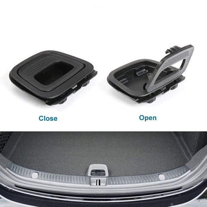 Planet Gates Car Trunk Mat Floor Handle Cover For Mercedes Benz E Class CLS W213 W238 W257 201-2021 Rear Luggage Handle Black