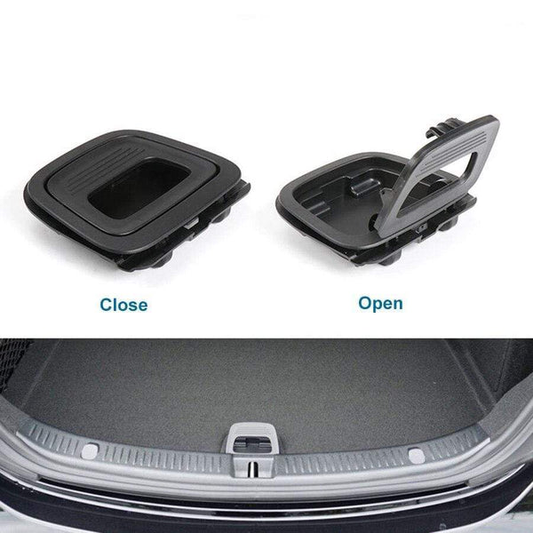 Planet Gates Car Trunk Mat Floor Handle Cover For Mercedes Benz E Class CLS W213 W238 W257 201-2021 Rear Luggage Handle Black