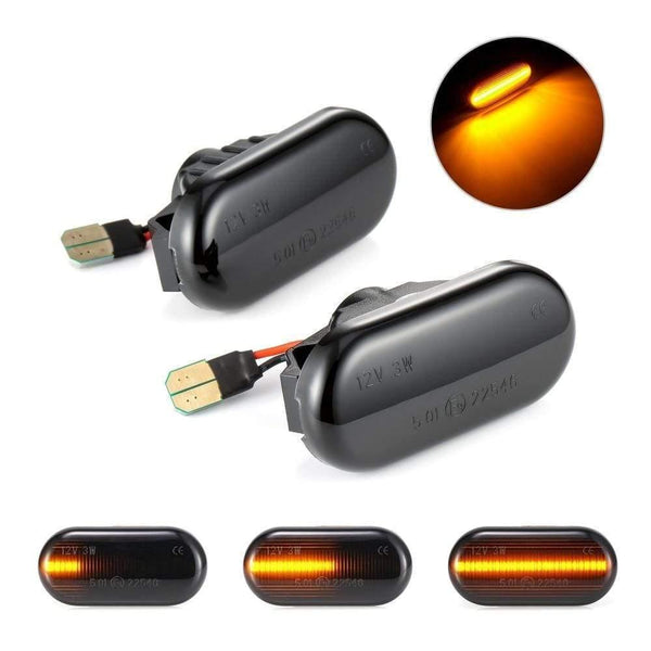 Planet Gates Car Turn Signal Lights LED Turn Indicator Blinker Lamp Signal Lamp Side Marker 26160AX00A For Nissan Qashqai Navara Micra