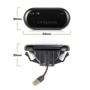 Planet Gates Car Turn Signal Lights LED Turn Indicator Blinker Lamp Signal Lamp Side Marker 26160AX00A For Nissan Qashqai Navara Micra