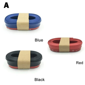 Planet Gates Car Universal Front Bumper Lip  Carbon Fiber Rubber Splitter Chin Spoiler side Skirt Rubber Anti Scratch Protector Body Kit Trim