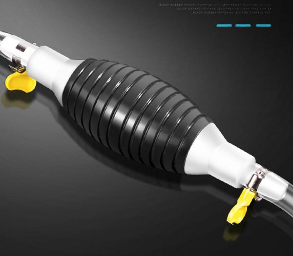 Planet Gates Car Universal Fuel Pump Rubber Manual Transfer Liquid Gasoline Petrol Diesel Hand Primer For Gas Oil Liquid With Valve Clips