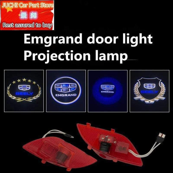 Planet Gates Car welcome door light Ghost Shadow Light for Geely Emgrand 7 EC7 EC715 EC718 Emgrand7 E7 ,EC7-RV EC715-RV EC718-RV,EV