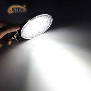 Planet Gates Car Work LED Light Bar 27W 51W 48W Car Light Spot Beam 12v 24v Led For Jeep ATV UAZ SUV 4WD 4x4 Truck Tractor Off-road Spotlight