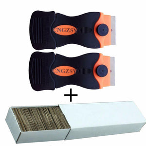 Planet Gates Car Wrap Tools Window Cleaning Razor Scraper Replacement Blade Mobile Screen Cleaner Glass Oven Ceramic Remover 2E12+E13