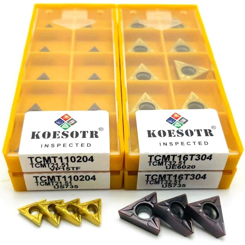 Planet Gates Carbide insert TCMT110204 TCMT16T304 VP15TF UE6020 US735 metal turning tool external turning tools TCMT 110204 milling cutter