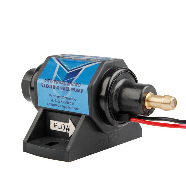 Planet Gates CARBOLE Universal Advanced Micro 12V Fuel Pump Electric Gas Diesel Inline Low Pressure 3/8 inch 5-9 PSI