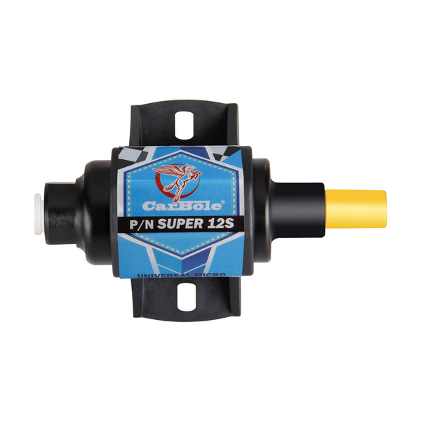 Planet Gates CARBOLE Universal Advanced Micro 12V Fuel Pump Electric Gas Diesel Inline Low Pressure 3/8 inch 5-9 PSI