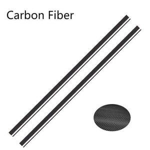 Planet Gates Carbon Fiber Car Side Stripes Stickers Vinyl Film Auto Decoration Decals For Volkswagen Cross Up GT Styling Automobile Car Tuning Accessories