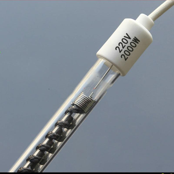 Carbon Fiber Electric Heating Tube Carbon Fiber Heater  High-power Mechanical Equipment Quartz Industrial Heating Tube 220V