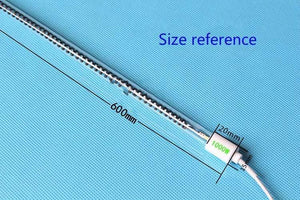 Carbon Fiber Electric Heating Tube Carbon Fiber Heater  High-power Mechanical Equipment Quartz Industrial Heating Tube 220V