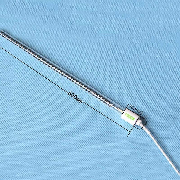 Carbon Fiber Electric Quartz Heating Elements For Heaters, Far Infrared Quartz Heating Tube Quartz Glass Tube Heater OD10 12mm