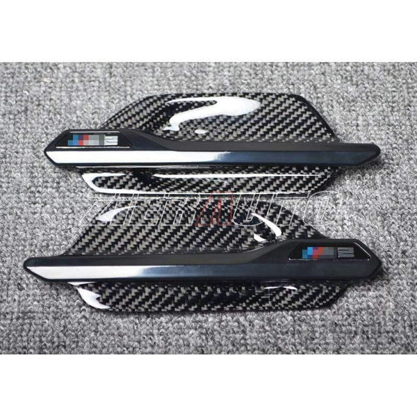 Carbon Fiber Fender Trims For BMW M2 F87 Carbon Styling Air Vents Exterior Carbon Parts