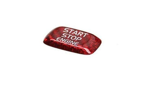 Planet Gates carbon fiber in red Car Engine Start Button Carbon Fiber Sticker Cover Stop Swtich Key Decor Car Styling For Volvo V40 V60 S60 XC60 S80 V50 V70 XC70