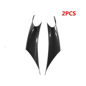 Planet Gates Carbon fiber pattern 2pcs ABS Interior Door Handle Pull Protective Cover For BMW 3 4 Series F30 F35 2012 2013 2014 2015 2016 2017 2018