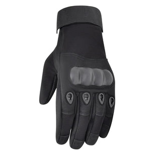 Planet Gates Carbon Fiber Shell Tactical Gloves Full Finger Glove Army Military Combat Anti-Slip Outdoor Sports Weights Gym Gloves Men Women