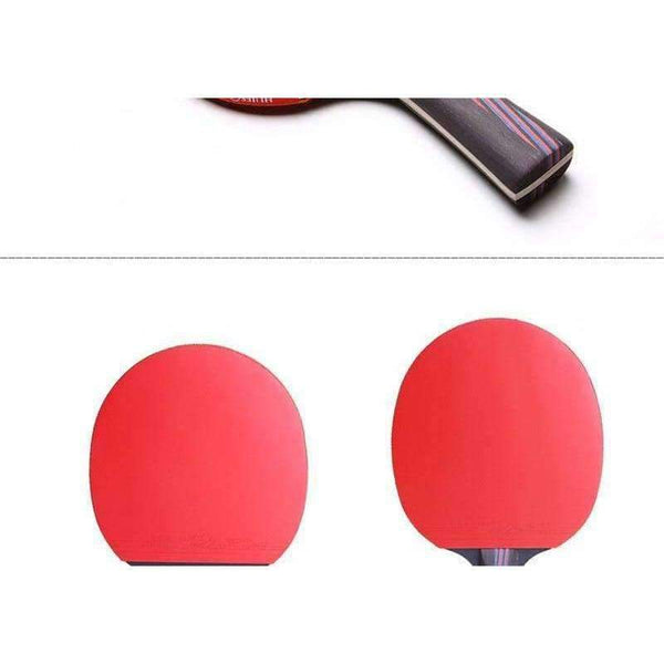 Planet Gates Carbon Fiber Table Tennis Racket With Double Face Pimples-in Racket Rubber Table Tennis Bat Short Long Handle