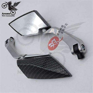 Planet Gates kulfiber 8 farver tilgængelige 10mm 8mm universelle dele motorcykel bakspejl motocross sidespejl motorcykel spejl bakspejl moto