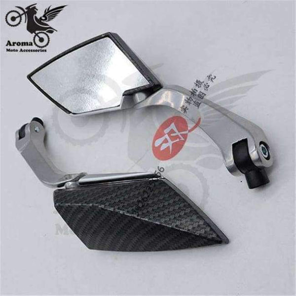 Planet Gates kulfiber 8 farver tilgængelige 10mm 8mm universelle dele motorcykel bakspejl motocross sidespejl motorcykel spejl bakspejl moto