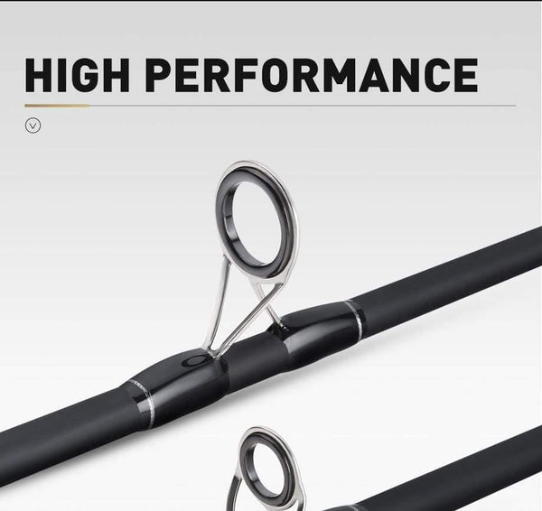 Planet Gates Carbon Fishing Rod 2.7m 3.0m M MH Power 10-45g Baitcasting Rod Sea Bass Inshore Fishing Rod 3 Sections Spinning Rod