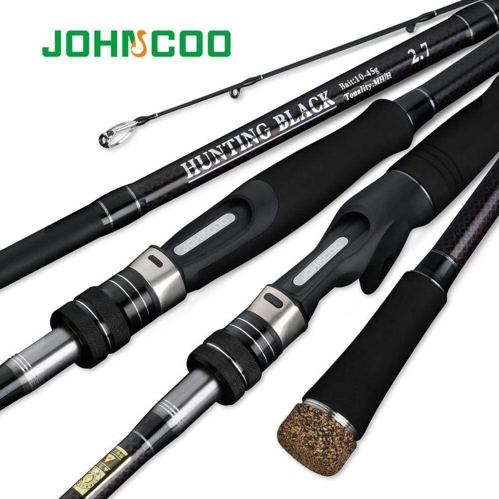 Planet Gates Carbon Fishing Rod 2.7m 3.0m M MH Power 10-45g Baitcasting Rod Sea Bass Inshore Fishing Rod 3 Sections Spinning Rod