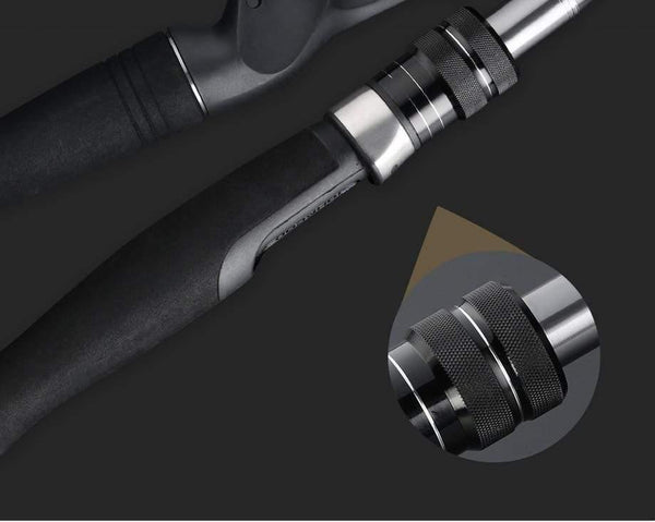 Planet Gates Carbon Fishing Rod 2.7m 3.0m M MH Power 10-45g Baitcasting Rod Sea Bass Inshore Fishing Rod 3 Sections Spinning Rod