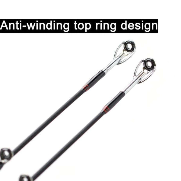 Planet Gates Carbon Fishing Rod Casting Spinning 2.1m 2.4m 3 Section M Power 6-16g Fast Action Lure Rod Travel Fishing Tackle