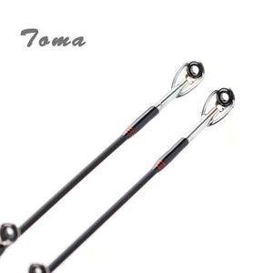 Planet Gates Carbon Fishing Rod Casting Spinning 2.1m 2.4m 3 Section M Power 6-16g Fast Action Lure Rod Travel Fishing Tackle
