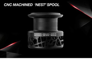 Planet Gates Carbon X Spinning Reel Light to 162g 5.2:1 / 6.2:1 Gear Ratio 11 BB 1000 2000 3000 4000 Saltwater Fishing Reel