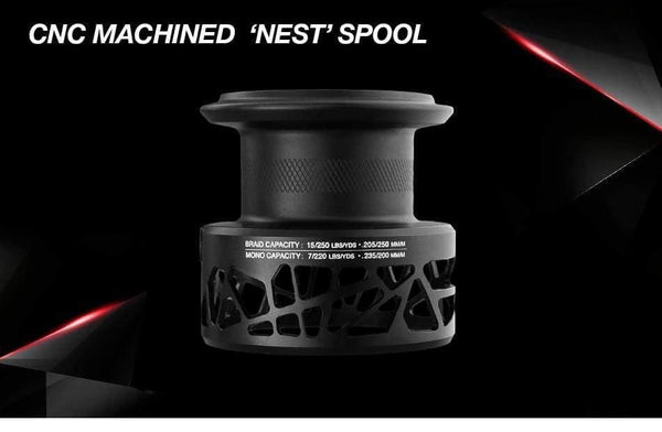 Planet Gates Carbon X Spinning Reel Light to 162g 5.2:1 / 6.2:1 Gear Ratio 11 BB 1000 2000 3000 4000 Saltwater Fishing Reel