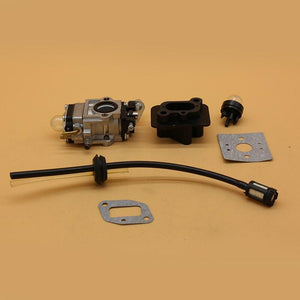 Planet Gates Carburetor Base Connector Intake Manifold Fuel Hose 43cc 52cc BC430 BC520 1E40F-5 44F-5 Garden Motor Brush Cutter Trimmer