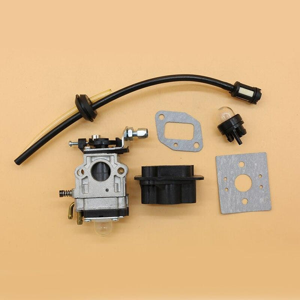 Planet Gates Carburetor Base Connector Intake Manifold Fuel Hose 43cc 52cc BC430 BC520 1E40F-5 44F-5 Garden Motor Brush Cutter Trimmer