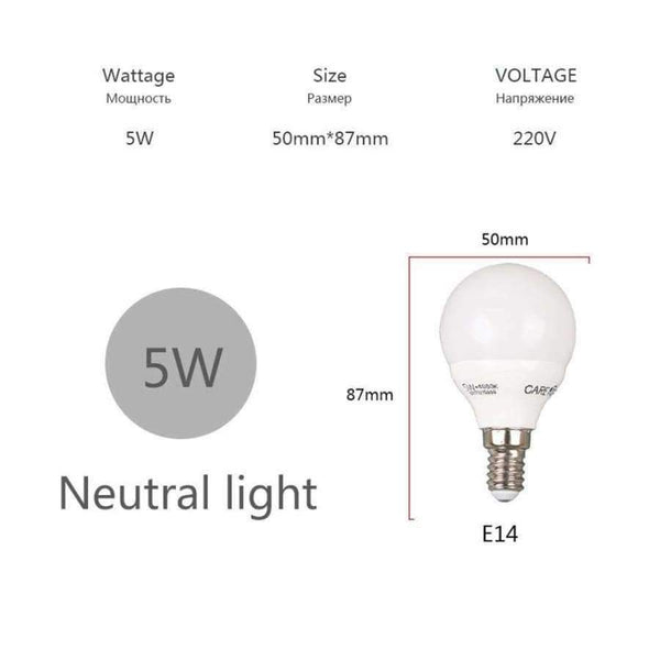 Planet Gates Care Globe LED Light Bulb 3W 5W 7W 9W 10W 11W e14 e27 LED Lighting Light Lamp Bulbs 6500K 4000K 3000K and Three Colors Dimmable