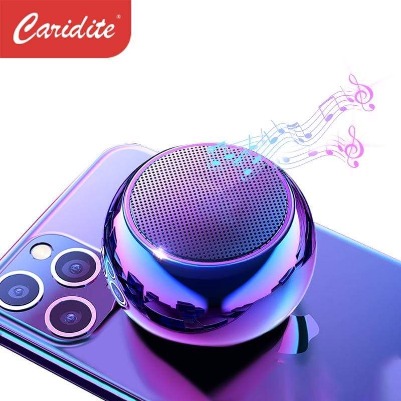 Planet Gates Caridite 2021 Popular Tws Super Mini Multi-Function Outdoor Sports Portable Round Small Steel Cannon Wireless Bt Speaker
